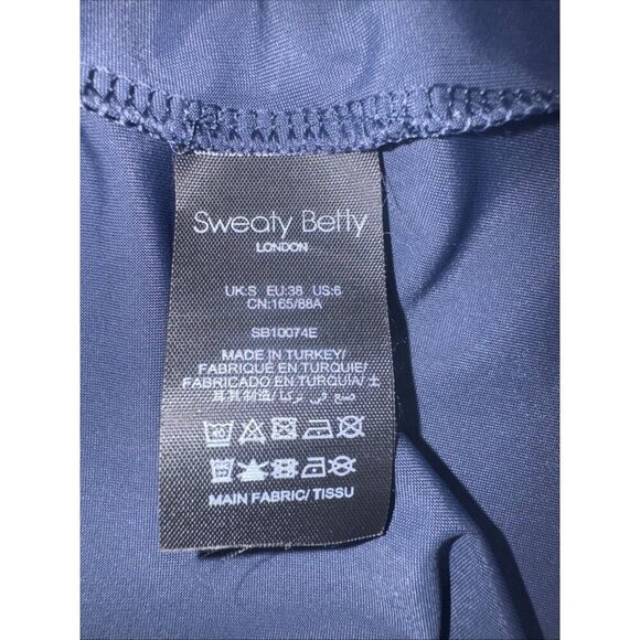 Sweaty Betty Womens Navy Blue Sleeveless Maxi Dress Sz 6 - Picture 7 of 10